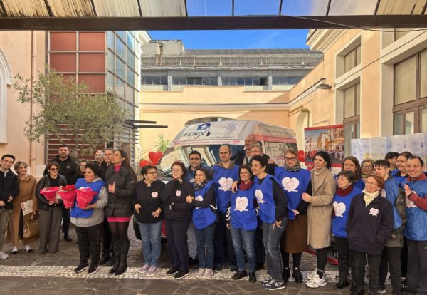 “Ecotel Italia inaugurazione mezzo solidale Progetti del Cuore”